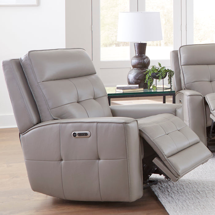Parker Living Canterbury - Pewter Power Zero Gravity Recliner